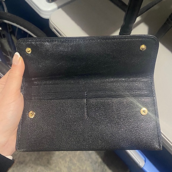 Michael Kors Black Saffiano Leather Wallet - Picture 2 of 4